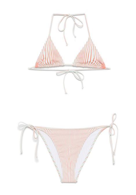 bikini set body morphing donna bianco e nero JEAN PAUL GAULTIER | 25/33-F-BS021-J5714216